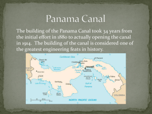Panama Canal: History, Challenges & Construction Worksheet