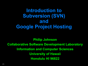 10.svn - ics-software-engineering