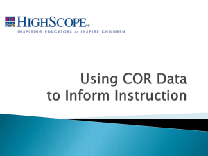 Using Data to Inform Instruction