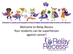 Parent-Teacher Relay Recess Recruitment Template