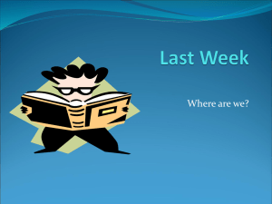 Information & Organization
