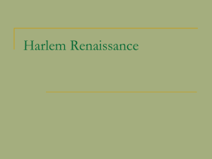 Harlem Renaissance
