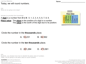 4th Grade Math: Rounding Whole Numbers Lesson Plan