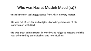 Musleh Maud Day