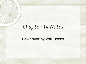 Downriver Chapter 14 Notes: Rafting & Conflict