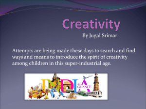 Creativity Powerpoint