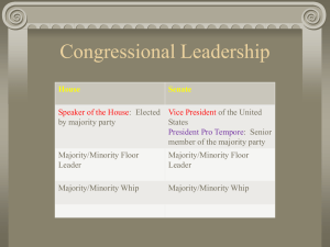 Bills and Committees
