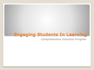 Engaging Students in Learning PowerPoint Presentation
