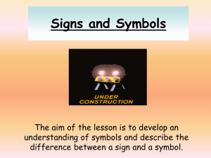 Signs and Symbols Lesson Plan: Understanding Visual Communication