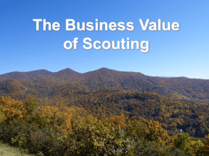 The Business Value of Scouting V3