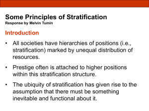 Some Principles of Stratification Response by Melvin Tumin