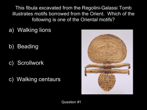 Etruscan Art & Culture Quiz