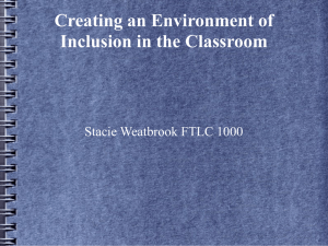 Stacie Weatbrook Diversity and Inclusion in the