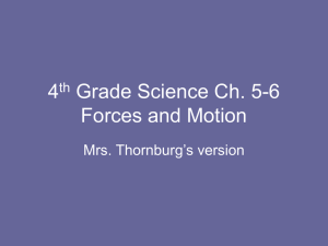 4th Grade Science Ch5-6