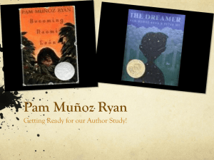 Pam Munoz Ryan Children`s PowerPoint.