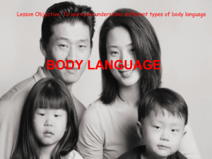 Types of Body Language