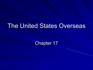US Overseas Expansion: Samoa, Hawaii, Spanish-American War