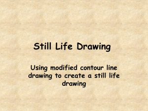 Still Life Drawing: Contour Line & Composition Techniques
