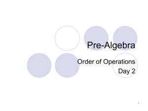 Pre-Algebra - Simpson County Schools