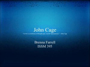 John_Cage - The Integrated Studies of an Integrated Mind