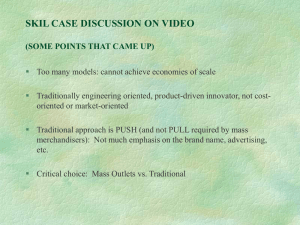SKIL CASE DISCUSSION ON VIDEO (SOME POINTS THAT CAME