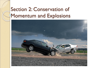 Momentum in a Closed System - Webs