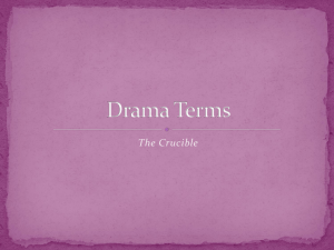 Drama Terms