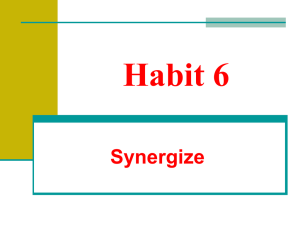 Synergize