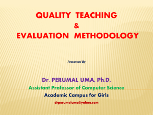 Teaching