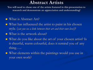Abstract Artists - Llanishen High School
