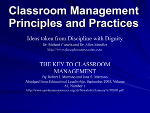 Discipline With Dignity