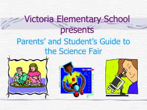 What is a Science Fair Project?