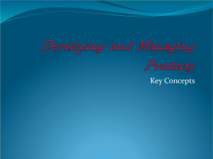 10. Developing and Managing Products