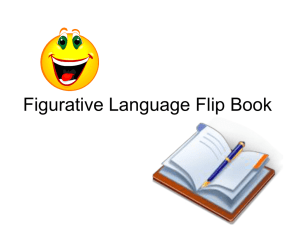 Figurative Language Flip Book: Similes, Metaphors & More