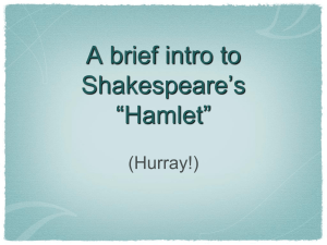 Intro to Hamlet