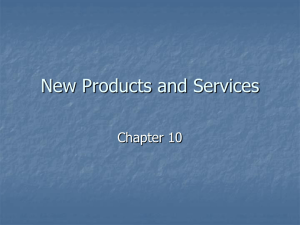 Chapter 10: Product Concepts