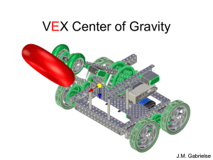 VEX Center of Gravity