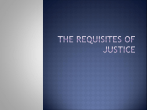 Crime, Deviance and Justice