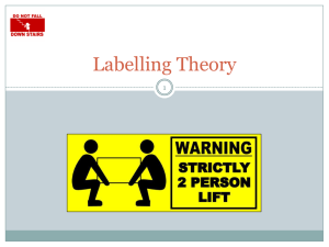 Labelling Theory