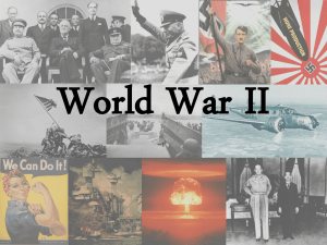 World War II: Causes, Events, and Key Terms