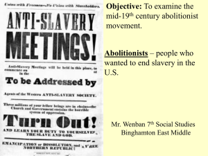 Abolitionists