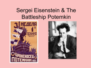 Eisenstein's Battleship Potemkin: Montage & Film Techniques