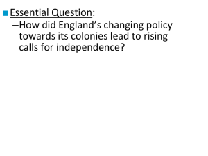 Road to Revolution Powerpoint