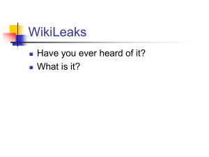 WikiLeaks