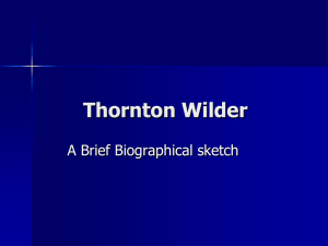 Wilder intro
