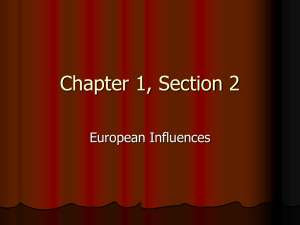 European Influences on Government: Democracy & Republics