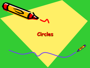 1.7 Circle Constructions