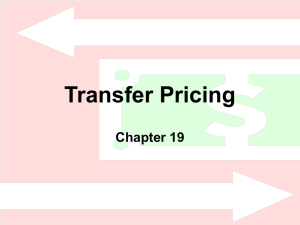 Transfer Pricing