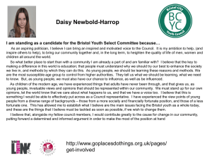 Daisy`s Manifesto