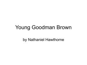 Young Goodman Brown: Allegory Study Guide